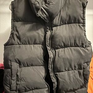 Black Puffer Vest